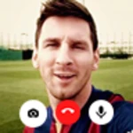 Logo of Lionel Messi Fake Video Call android Application 