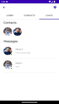 Lionel Messi Fake Video Call android App screenshot 1